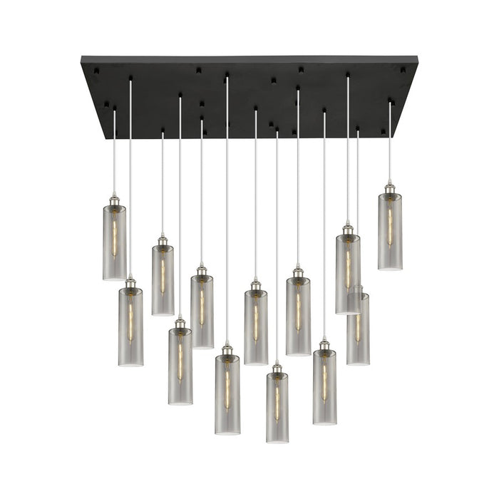 Innovations Crown 13Lt 54" Cord Multi Pend, PN/SM - 154BK-B-13P-PN-G434-12SM