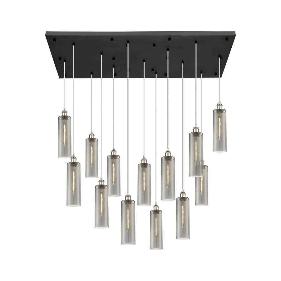 Innovations Crown 13Lt 54" Cord Multi Pend, PN/SM - 154BK-B-13P-PN-G434-12SM