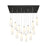 Innovations Crown 13Lt 54" Cord Multi Pend, PN/WH - 154BK-B-13P-PN-G434-12WH