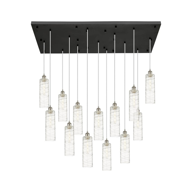 Innovations Crown 13Lt 54" Cord Multi Pend, SN/DS - 154BK-B-13P-SN-G434-12DE