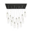 Innovations Crown 13Lt 54" Cord Multi Pend, SN/DS - 154BK-B-13P-SN-G434-12DE