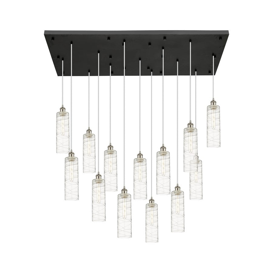Innovations Crown 13Lt 54" Cord Multi Pend, SN/DS - 154BK-B-13P-SN-G434-12DE