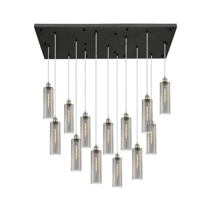 Innovations Crown 13Lt 54" Cord Multi Pend, SN/SM - 154BK-B-13P-SN-G434-12SM