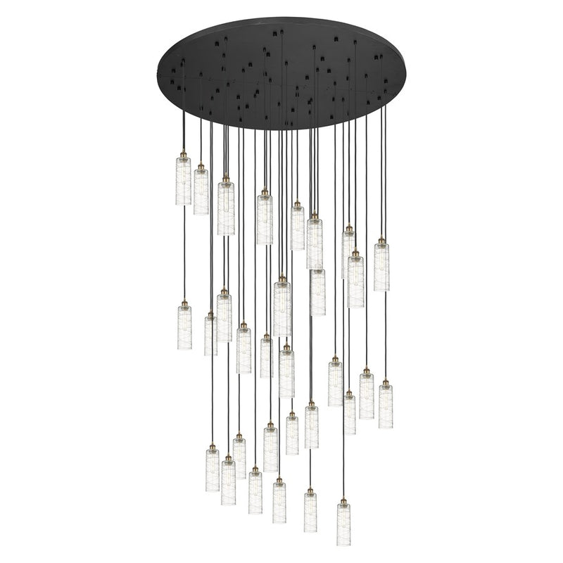 Innovations Crown 31Lt 60" Cord Multi Pend, BRS/DS - 160BK-B-31P-BB-G434-12DE