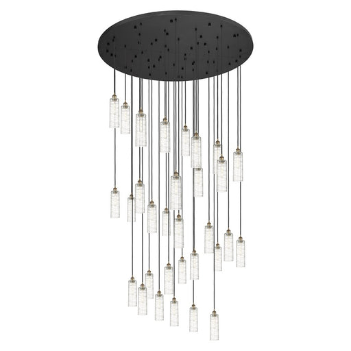 Innovations Crown 31Lt 60" Cord Multi Pend, BRS/DS - 160BK-B-31P-BB-G434-12DE