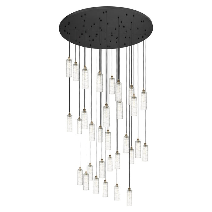 Innovations Crown 31Lt 60" Cord Multi Pend, BRS/DS - 160BK-B-31P-BB-G434-12DE