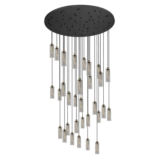Innovations Crown 31Lt 60" Cord Multi Pend, BRS/SM - 160BK-B-31P-BB-G434-12SM
