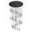 Innovations Crown 31Lt 60" Cord Multi Pend, BK/SM - 160BK-B-31P-BK-G434-12SM