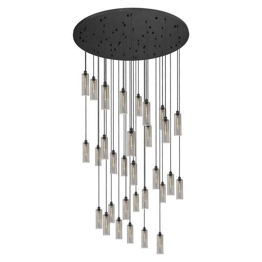 Innovations Crown 31Lt 60" Cord Multi Pend, BK/SM - 160BK-B-31P-BK-G434-12SM
