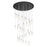Innovations Crown 31Lt 60" Cord Multi Pend, PN/CL - 160BK-B-31P-PN-G434-12CL