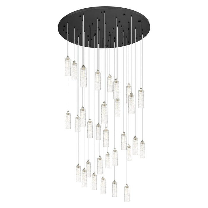 Innovations Crown 31Lt 60" Cord Multi Pend, PN/DS - 160BK-B-31P-PN-G434-12DE