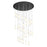 Innovations Crown 31Lt 60" Cord Multi Pend, PN/WH - 160BK-B-31P-PN-G434-12WH