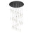 Innovations Crown 31Lt 60" Cord Multi Pend, SN/SD - 160BK-B-31P-SN-G434-12SDY