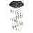 Innovations Crown 31Lt 60" Cord Multi Pend, SN/SM - 160BK-B-31P-SN-G434-12SM