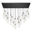 Innovations Crown 21Lt 71" Cord Multi Pend, BK/SD - 172BK-B-21P-BK-G434-12SDY