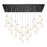 Innovations Crown 21Lt 71" Cord Multi Pend, SN/WH - 172BK-B-21P-SN-G434-12WH