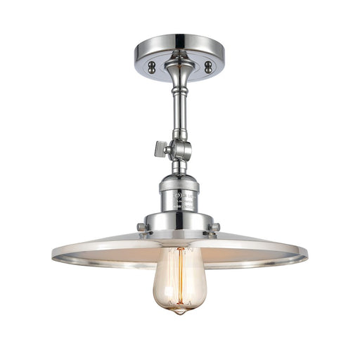 Innovations Appalachian 1 Light 12" Semi-Flush Mount, Chrome - 201F-PC-MFR-PC-12