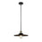 Innovations Appalachian 1-Lt 12" Stem Mini Pendant, BK BR - 201S-BAB-MFR-BK-12