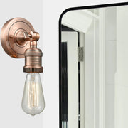 Innovations 1-LT Bare Bulb 4.5" ADA Compliant Sconce, Copper