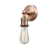 Innovations 1-LT LED Bare Bulb 4.5" ADA Compliant Sconce, Copper