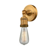 Innovations 1-LT Bare Bulb 4.5" ADA Compliant Sconce, B Brass