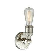 Innovations 1-LT Bare Bulb 4.5" ADA Compliant Sconce, P Nickel