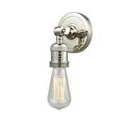 Innovations 1-LT LED Bare Bulb ADA Compliant Sconce, P Nickel