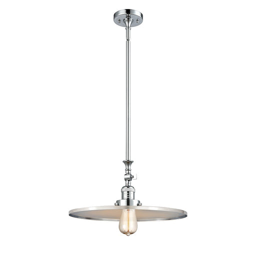 Innovations Appalachian 16" Stem Mini Pendant/Adj Swivel, CH - 206-PC-MFR-PC-16