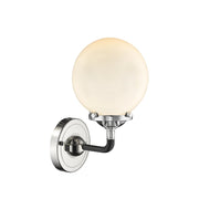 Innovations 1 Light, White LED Beacon 6" Sconce, BPN