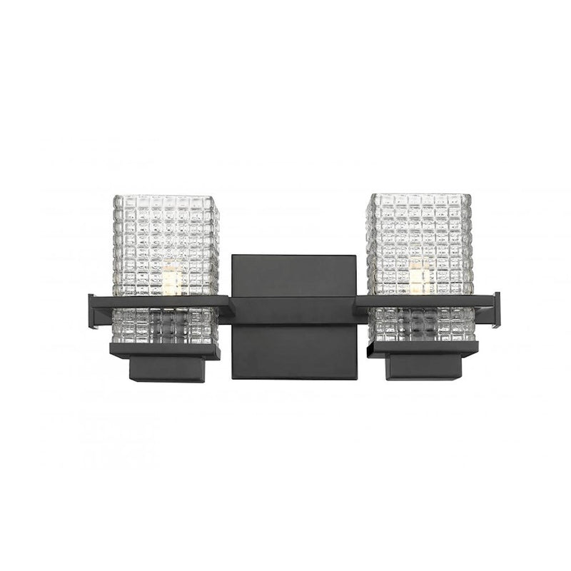 Innovations Wellfleet 2 Light L-LED Bath Vanity, BK