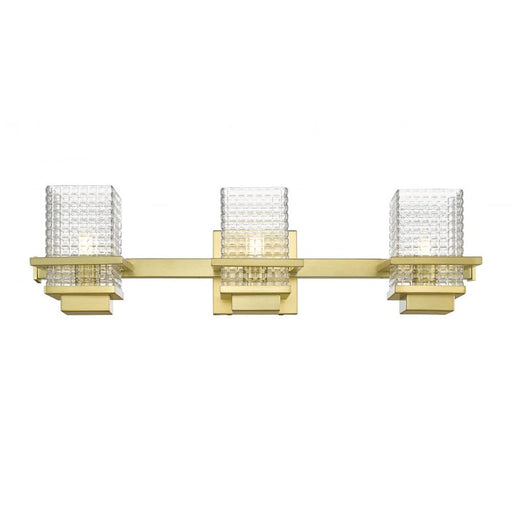 Innovations Lighting Wellfleet 3 Light Bath Vanity, Gold
