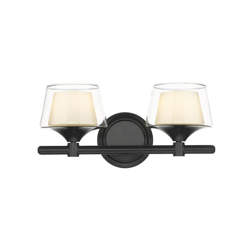 Innovations Lighting Laguna 2 Light Bath Vanity Light, Black
