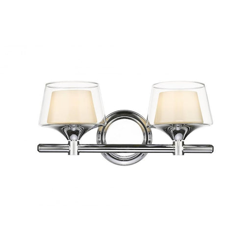 Innovations Lighting Laguna 2 Light Bath Vanity Light, Chrome