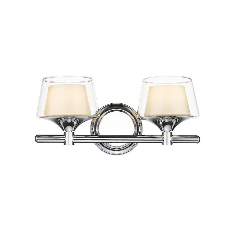 Innovations Lighting Laguna 2 Light LED Bath Vanity, Chrome