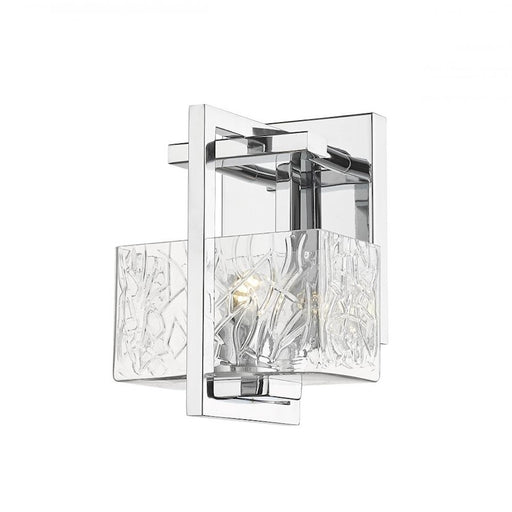 Innovations Lighting Striate 1 Light Wall Sconce, Chrome