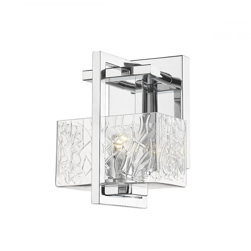 Innovations Striate 1 Light L-LED Wall Sconce, CH
