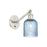 Innovations Ballston Bridal Veil 5" Sconce, Vert Arm, SN/BL - 317-1W-SN-G559-5BL