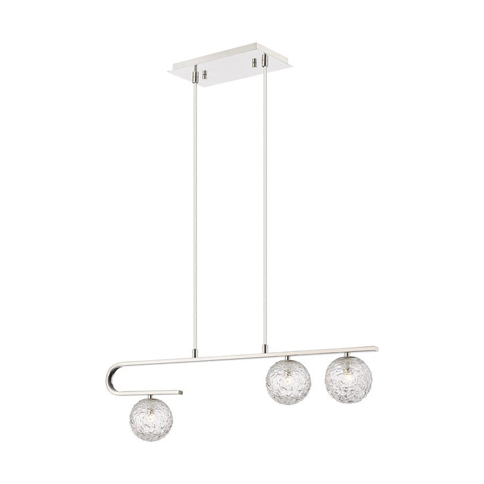Innovations Barrington 3Lt 32" Cord Island Light, PN - 320-3I-PN-G320-5CL-PN