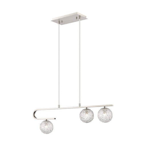 Innovations Barrington 3Lt 32" Cord Island Light, SN - 320-3I-SN-G320-5CL-SN