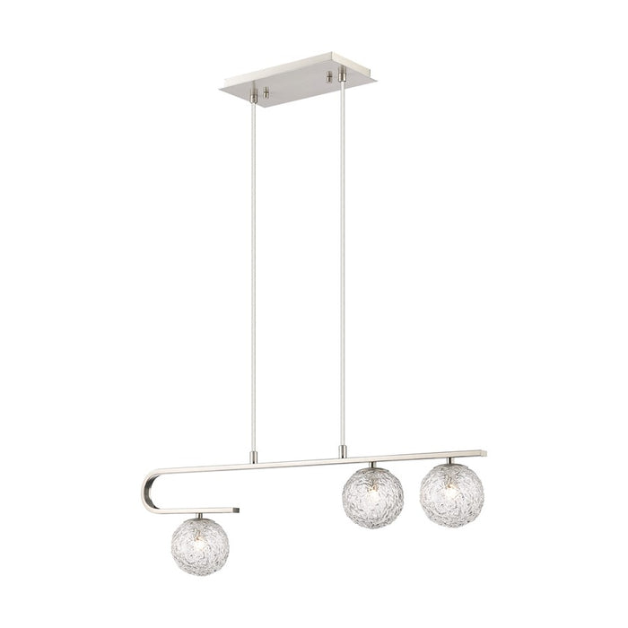 Innovations Barrington 3Lt 32" Cord Island Light, SN - 320-3I-SN-G320-5CL-SN