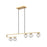 Innovations Barrington 5Lt 45" Cord Island Light, Brass - 320-5I-BB-G320-5CL-BB