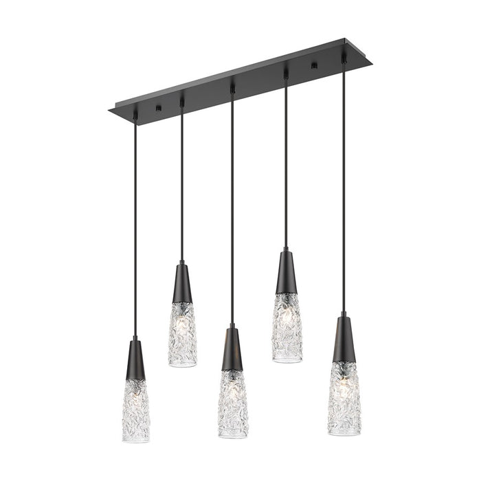 Innovations Amherst Brook 5Lt 33" Cord Island Light, BK/CL - 322-5I-BK-G322-3CL