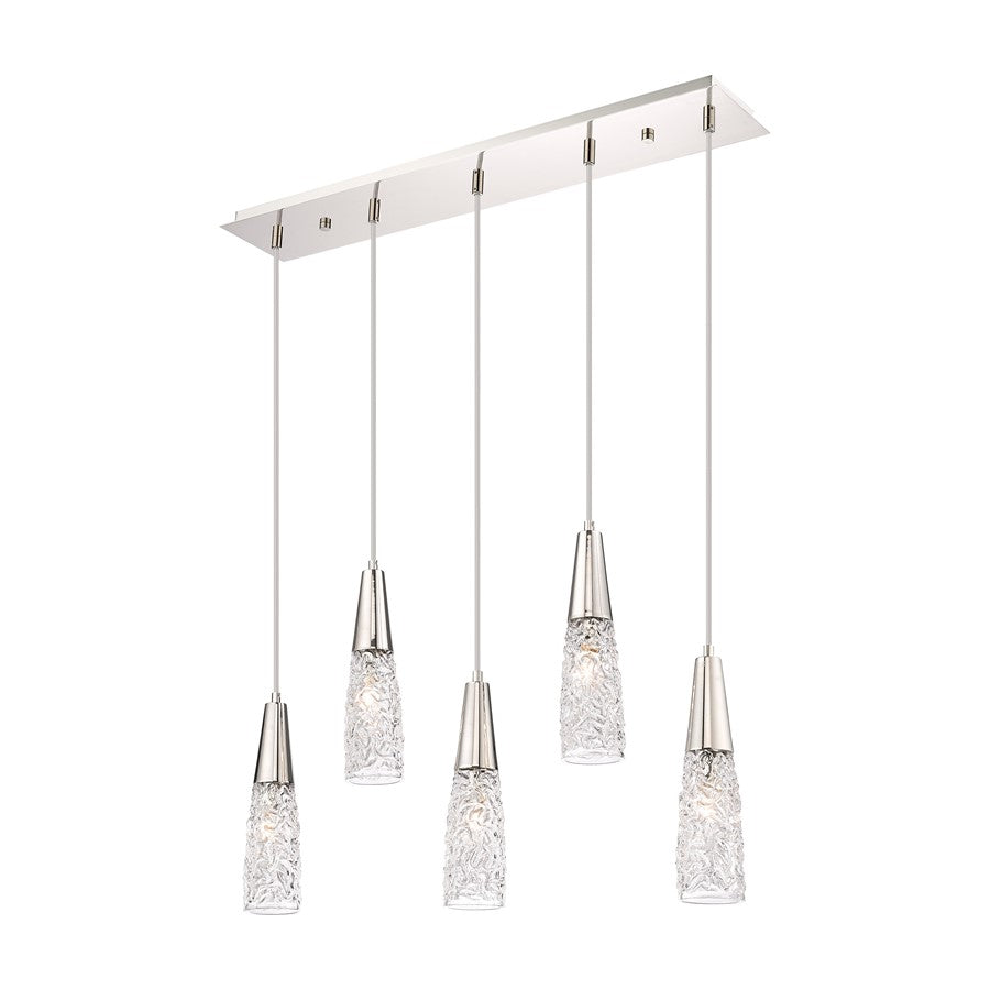 Innovations Amherst Brook 5Lt 33" Cord Island Light, PN/CL - 322-5I-PN-G322-3CL