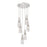 Innovations Amherst Brook 6Lt 14" Cord Multi Pendant, SN/CL - 322-6P-SN-G322-3CL