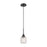 Innovations Berkshire 1Lt 5.5" Cord Pendant, Matte Black - 323-1P-BK-G323-5CL