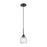 Innovations Berkshire 1Lt 6" Cord Hung Pendant, Matte Black - 323-1P-BK-G323-6CL