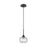 Innovations Berkshire 1Lt 7" Cord Hung Pendant, Matte Black - 323-1P-BK-G323-7CL