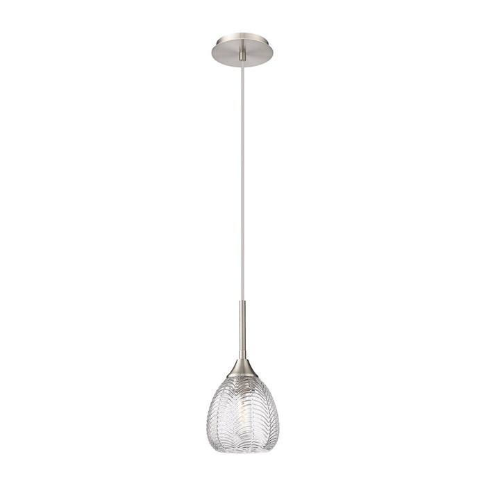 Innovations Berkshire 1Lt 6" Cord Pendant, Satin SN - 323-1P-SN-G323-6CL