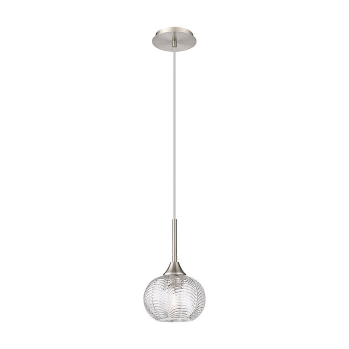Innovations Berkshire 1Lt 7" Cord Pendant, Satin SN - 323-1P-SN-G323-7CL