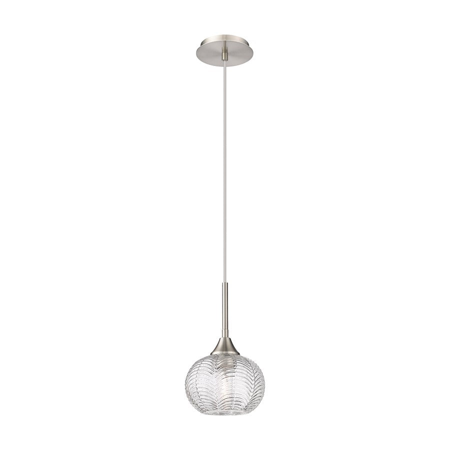 Innovations Berkshire 1Lt 7" Cord Pendant, Satin SN - 323-1P-SN-G323-7CL